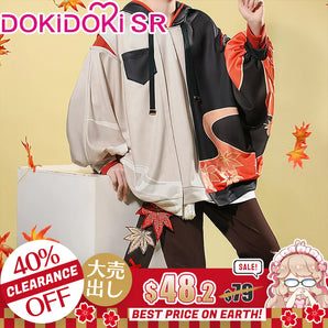 【Ready For Ship】【Last Batch】DokiDoki-SR Game Genshin Impact Kazuha Cosplay Costume Doujin Kazuha Casual Hoodie Sweater