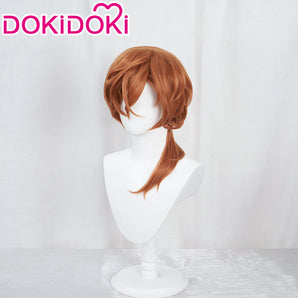【US LOCAL SHIPPING 】DokiDoki Anime Cosplay  Wig Men Brown Hair