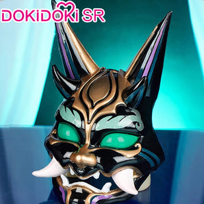 DokiDoki-SR Game Genshin Impact  Cosplay Xiao Mask Men