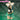 【Size S-2XL】DokiDoki-R Game Cosplay Costume Green Swimsuit