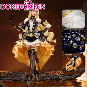 【Partially Ready For Ship】DokiDoki-SR Game Genshin Impact Cosplay Navia Costume Fontaine