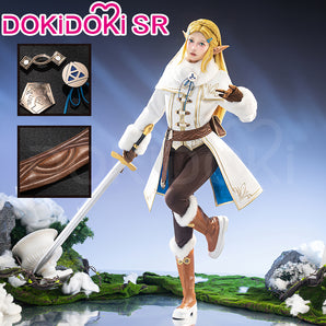 【Size S-3XL】DokiDoki-SR Game  Cosplay Princess Costume Winter Suit