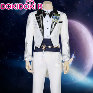 【Size XS-2XL】DokiDoki-R Game Love And Deepspace Cosplay Xavier Costume Bound Stars Wedding Suit