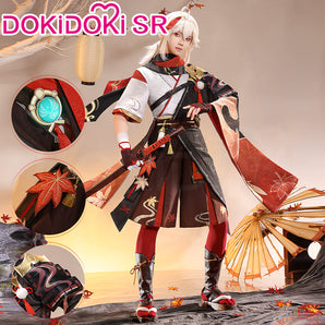 【Partially Ready For Ship】【Size S-2XL】DokiDoki-SR Game Genshin Impact Kazuha Cosplay Costume / Shoes  Men