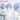 DokiDoki Game Genshin Impact Cosplay Mitya Wig Short Curly Light Purple Gray Hair Snezhnaya Sudden Snow