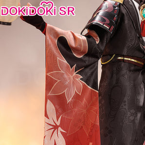 【Partially Ready For Ship】【Size S-2XL】DokiDoki-SR Game Genshin Impact Kazuha Cosplay Costume / Shoes  Men
