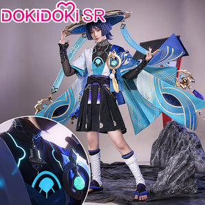 【Partially Ready For Ship】【Size S-3XL】【Bust Lighting】DokiDoki-SR Game Genshin Impact Cosplay Wanderer Costume Scaramouche