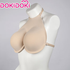 【Partially Ready For Ship】Dokidoki Anime Game Cosplay Accessories Fake Boobs False Breast Forms Crossdresser Realistic  Boobs  Adhesive Bra