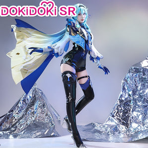 【Ready For Ship】【Last Batch】DokiDoki-SR Game Genshin Impact Cosplay Eula Costume / Shoes